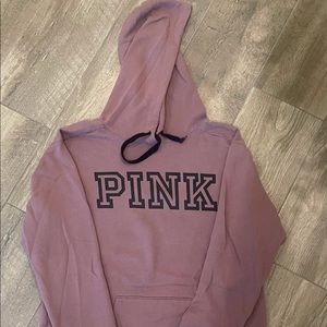 Women’s size medium Victoria’s Secret PINK HOODIE in like a mauve color